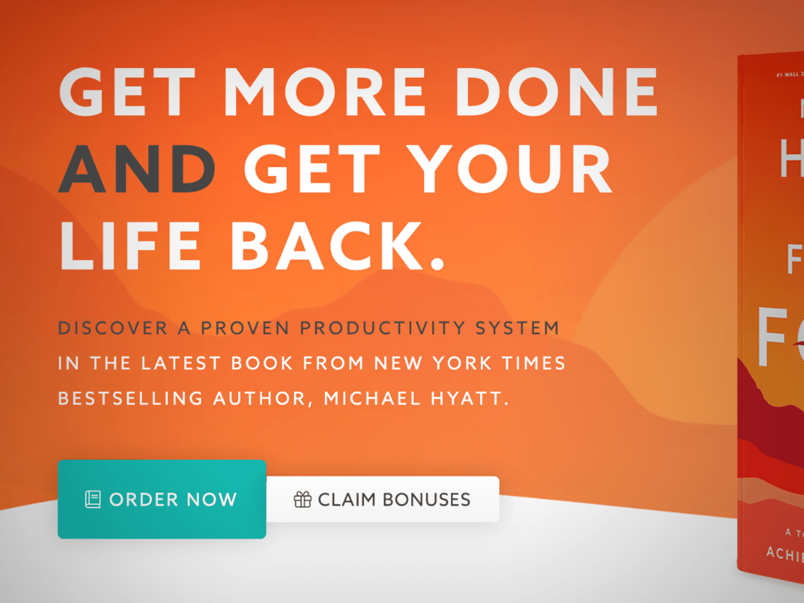 Free to Focus Book Sales Page