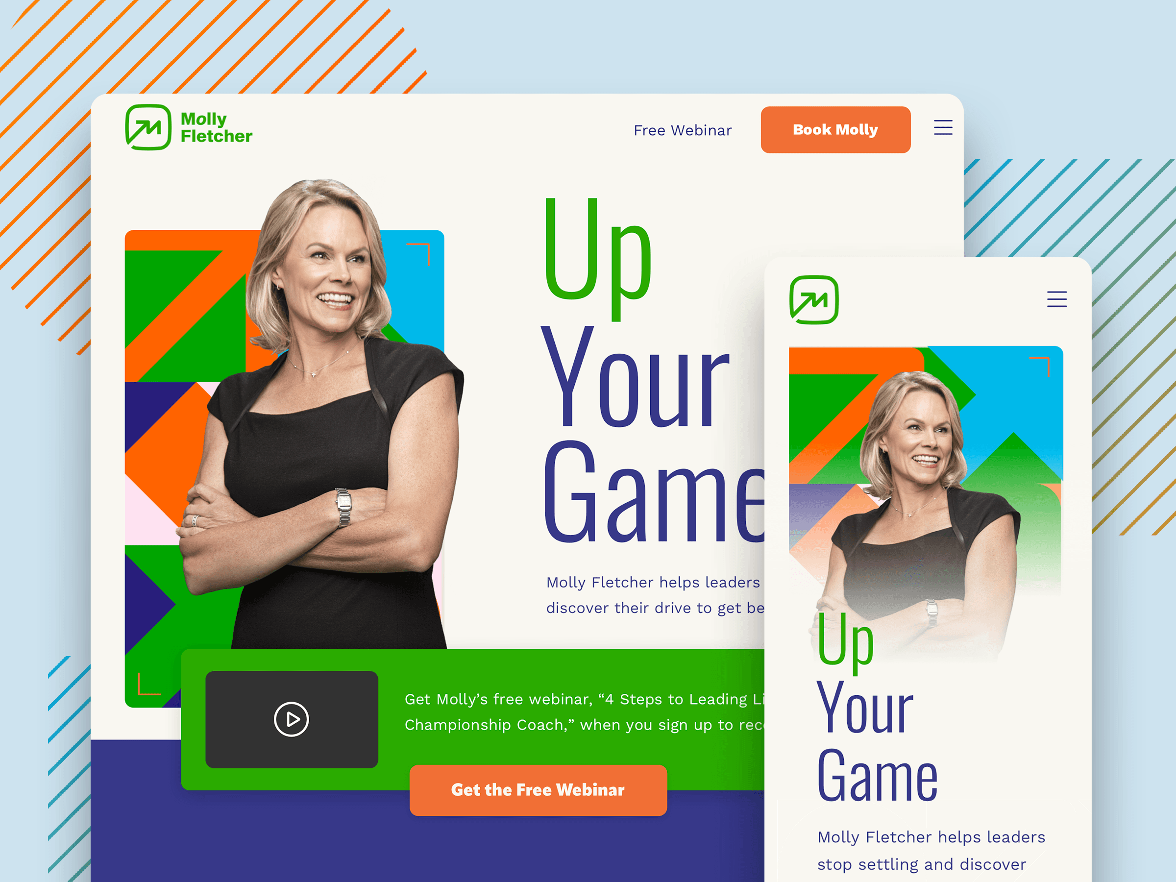 Personal Coach WordPress Site