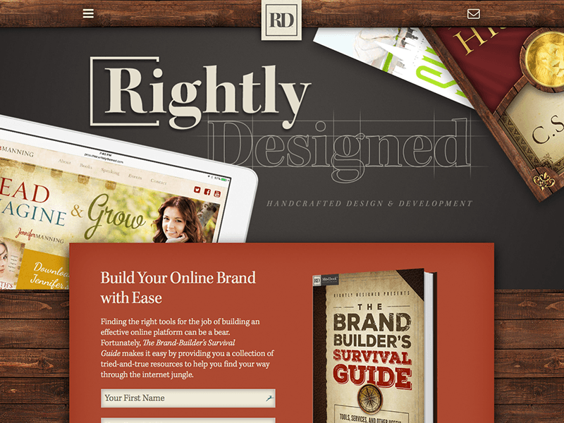 Rightly Designed Rebrand