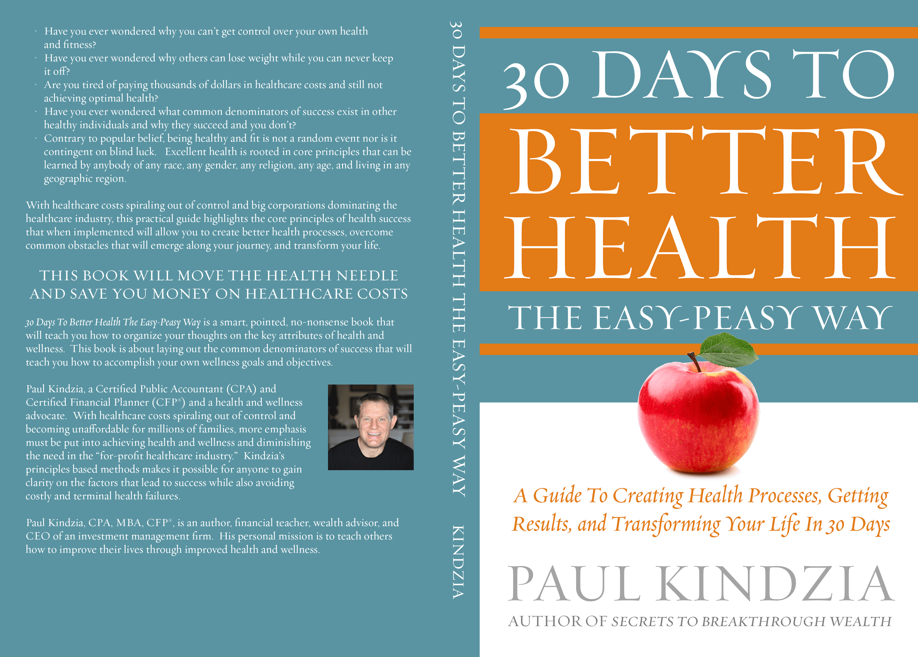 30 Days to Better Health Book Jacket