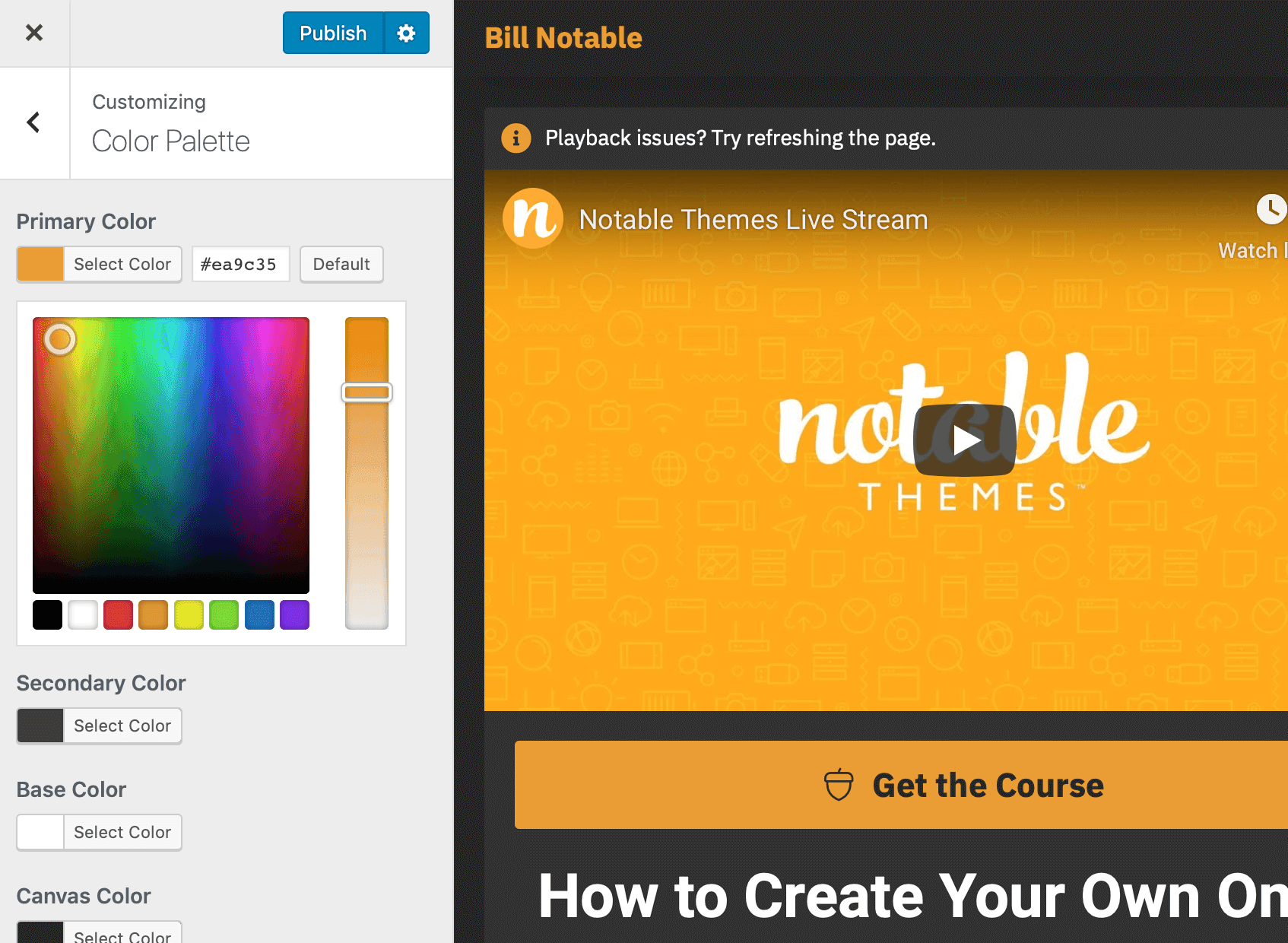 Broadcast Webinar WordPress Theme