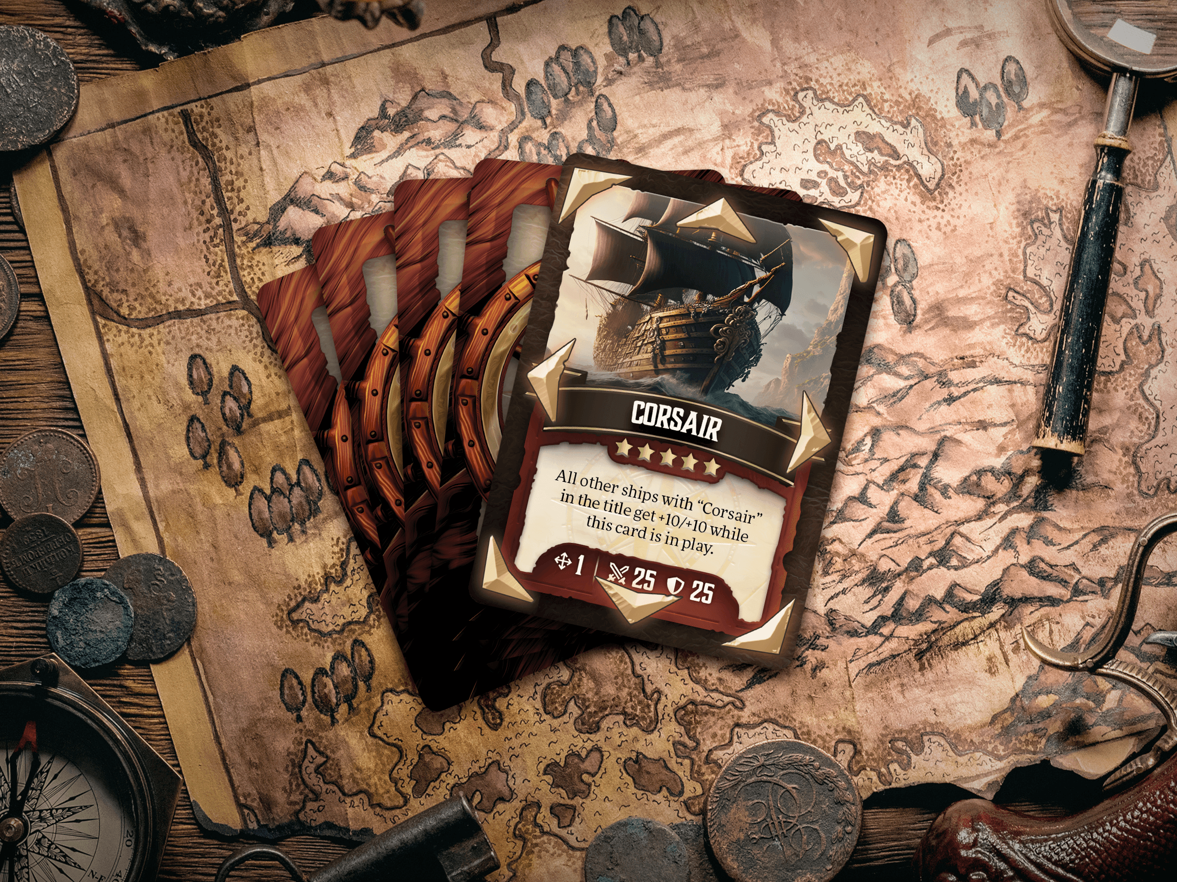 Card Design for Armadas the Game