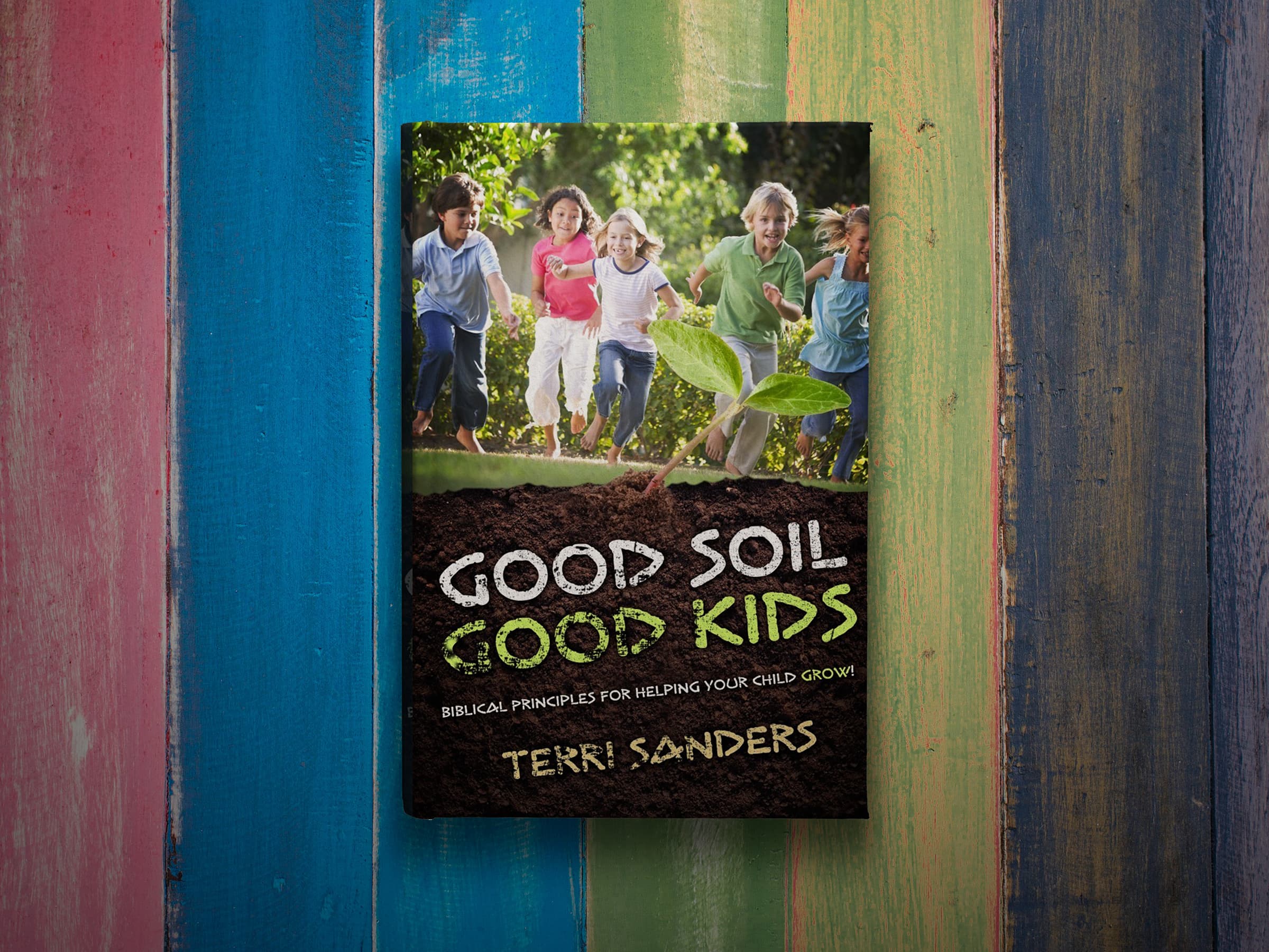 Good Soil Good Kids Book Cover Design