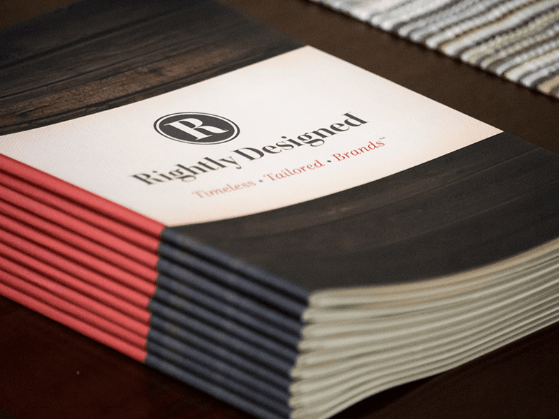 Rightly Designed Brand Identity Booklets